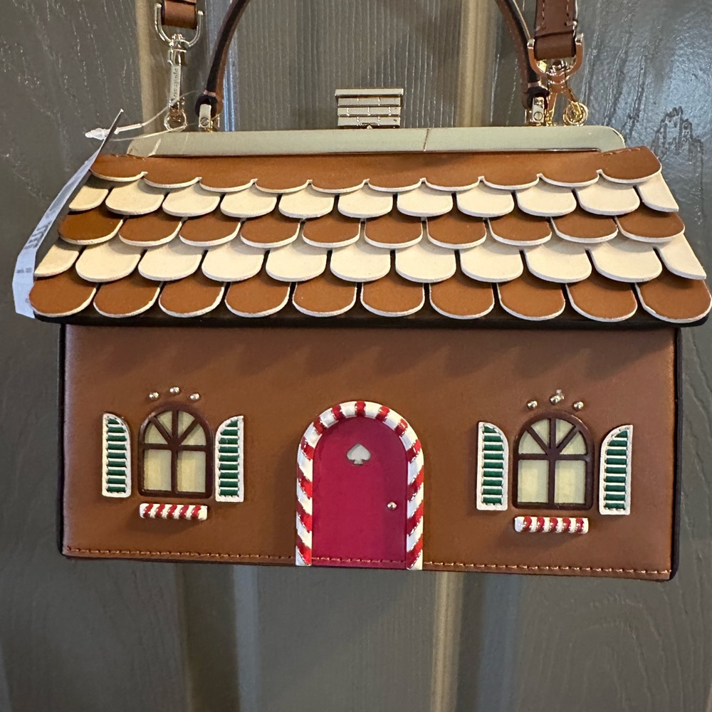 Kate Spade Brown and Cream House Bag